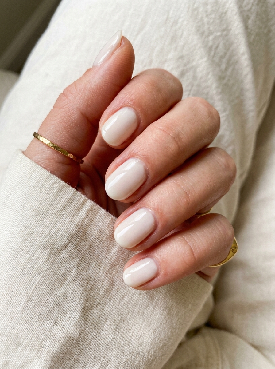 Milky Coconut Nails als Summer Nail Inspo Inspiration 2026